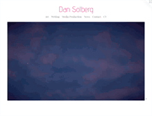 Tablet Screenshot of dansolberg.com